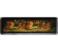 Лаковая миниатюра "Тройки"