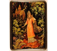 Лаковая миниатюра "Царевна"