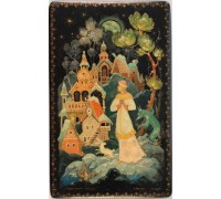 Лаковая миниатюра "У Барендеевой слободки"