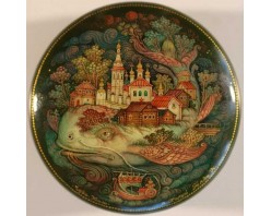Лаковая миниатюра "Чудо-кит"