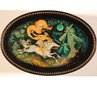 Лаковая миниатюра "Дон Кихот"