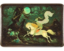 Лаковая миниатюра "Дон Кихот"