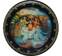 Лаковая миниатюра "Времена года"