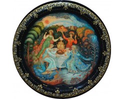 Лаковая миниатюра "Времена года"