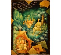 Лаковая миниатюра "Фронтовые письма"