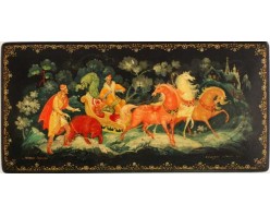 Лаковая миниатюра "Генерал Топтыгин"