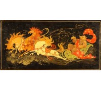 Лаковая миниатюра "Генерал Топтыгин. панно"