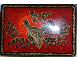 Лаковая миниатюра "Глухарь"