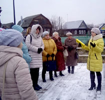 Экскурсия по селу Холуй